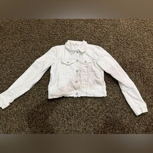 Free people White Denim Jacket